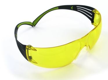 Peltor Sport Securefit Safety Eye Protection - Amber - SF400-PA