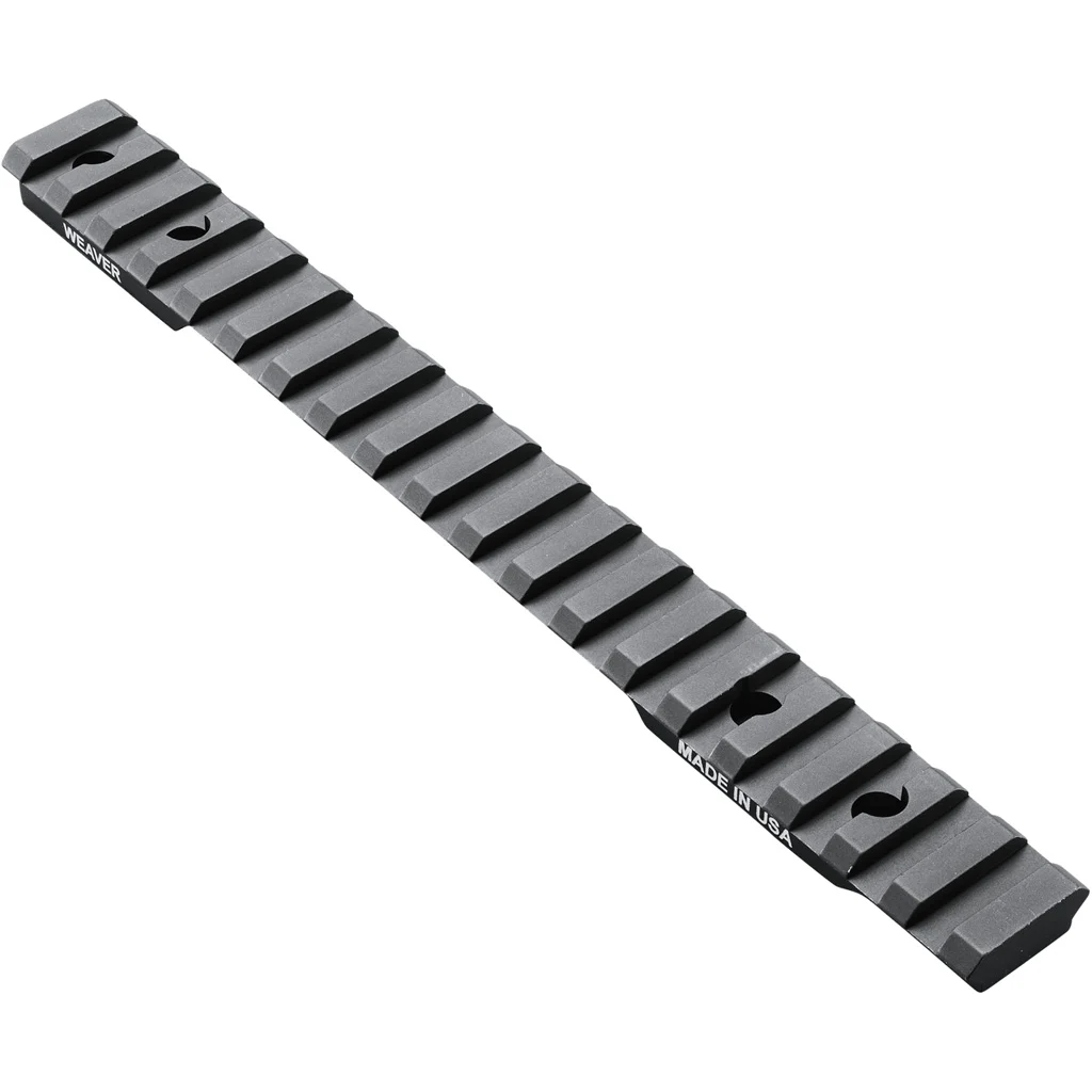 Weaver Tactical Pictny Extended Multi Slot Base Matte Black Savage 110 LA 840 20MOA Blister Pack