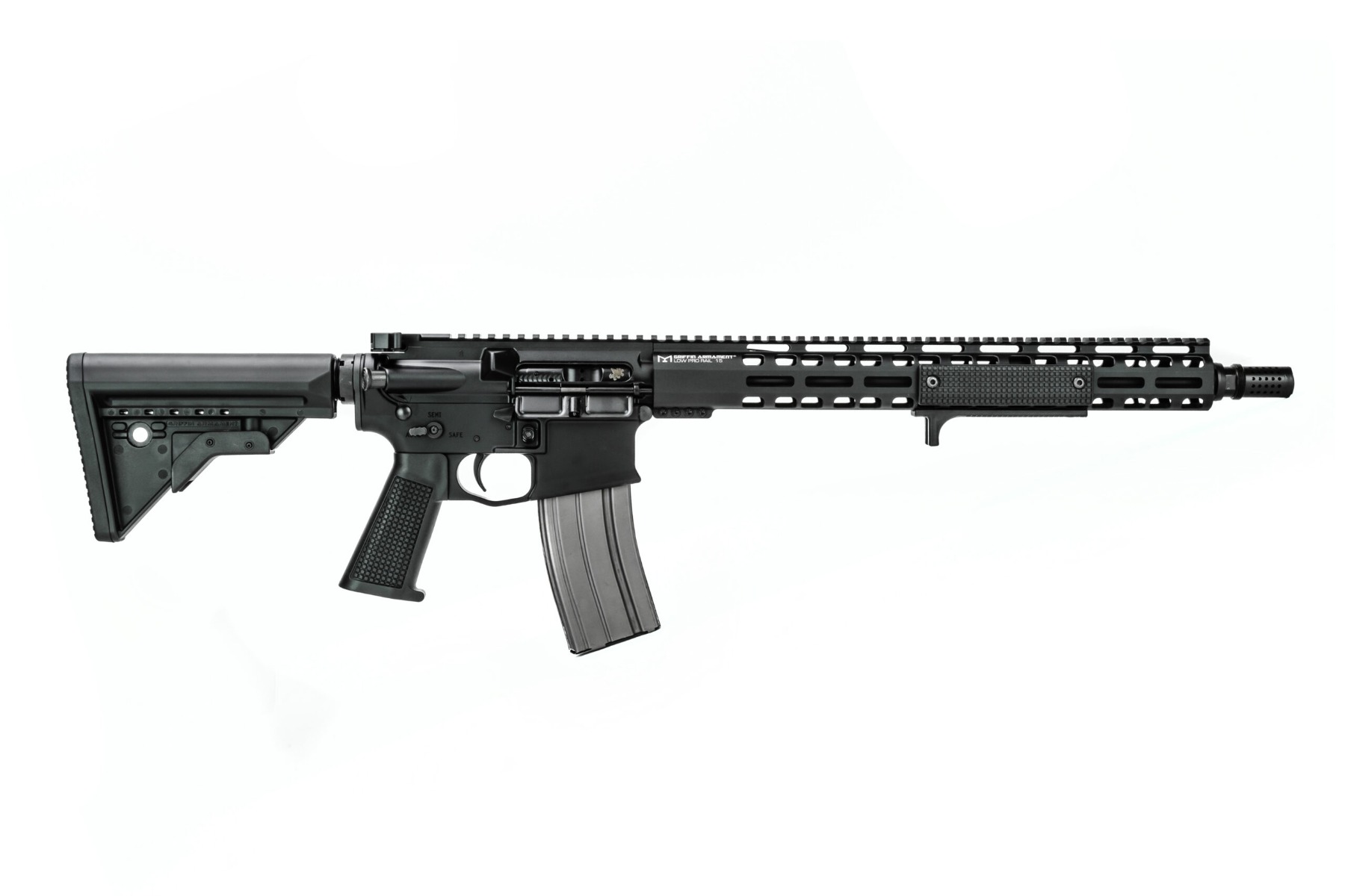 Griffin Armament Recce 16" 223 Wylde AR Rifle, Black
