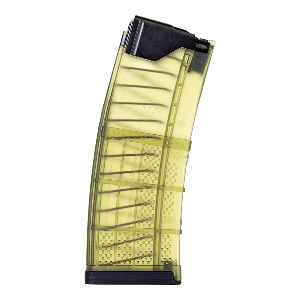 Lancer Systems L5AWM Gen 2 30rd Magazine, Translucent Green - L5-G2-30-TGR