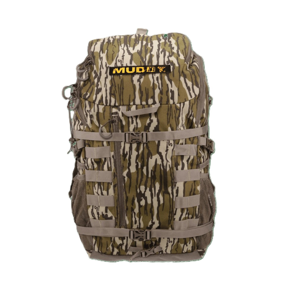 Muddy Pro 1500 Polyester Backpack, Mossy Oak Bottomland Camouflage