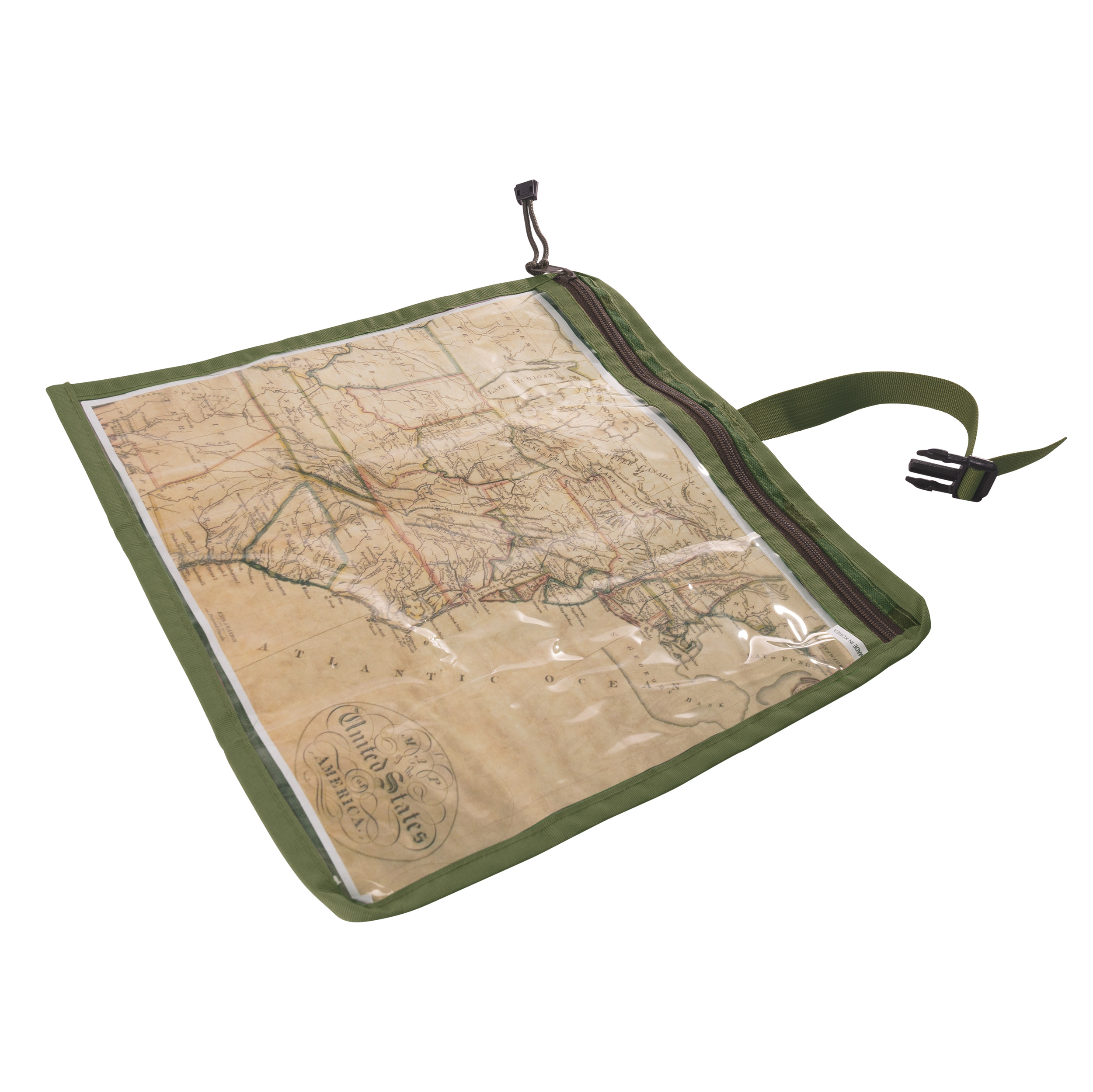 Rothco Map And Document Case - Woodland Camo