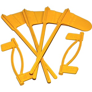 MTM Pistol & Rifle Chamber Indicator Flags Yellow