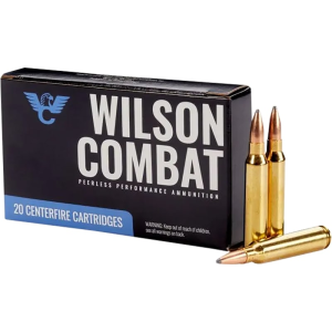 Wilson Combat A22365SBT 223Rem 65 GR Sierra GameKing Spitzer Boat Tail 20 Per Box