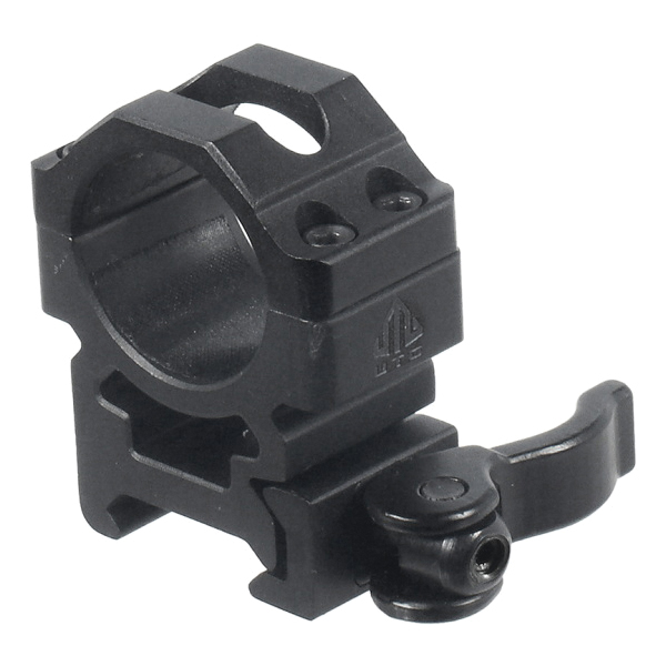 UTG 2-Piece Scope Ring 25.40mm Tube Medium Aluminum Alloy Picatinny Rail