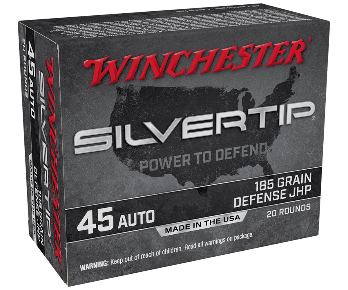 WIN SILVERTIP 45ACP 185GR HP 20/200 - No Credit Card Fees - Low, flat rate shipping