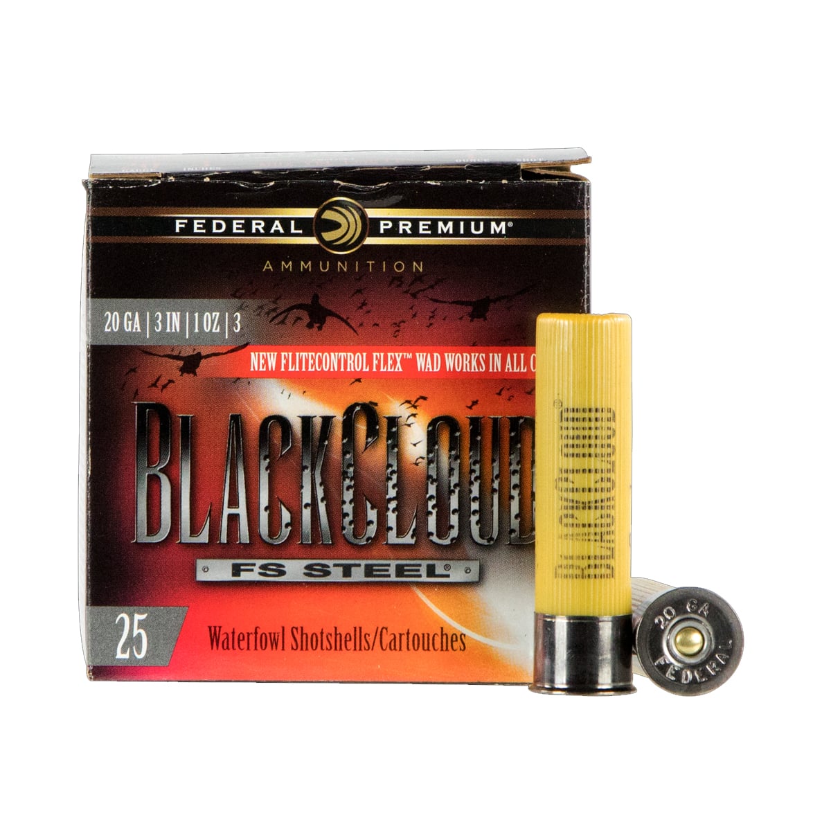 Black Cloud 20GA 3 1OZ 3 25rd - No Credit Card Fees - Low, flat rate shipping