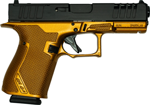 Great Lakes GLFA 19 Striker 9mm Pistol - Black Slide, Copper Frame