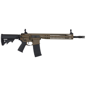 LWRC IC-SPR 5.56 NATO 16.12" 30rd Semi-Auto AR15 Rifle w/ Spiral Fluted Barrel - FDE / Black