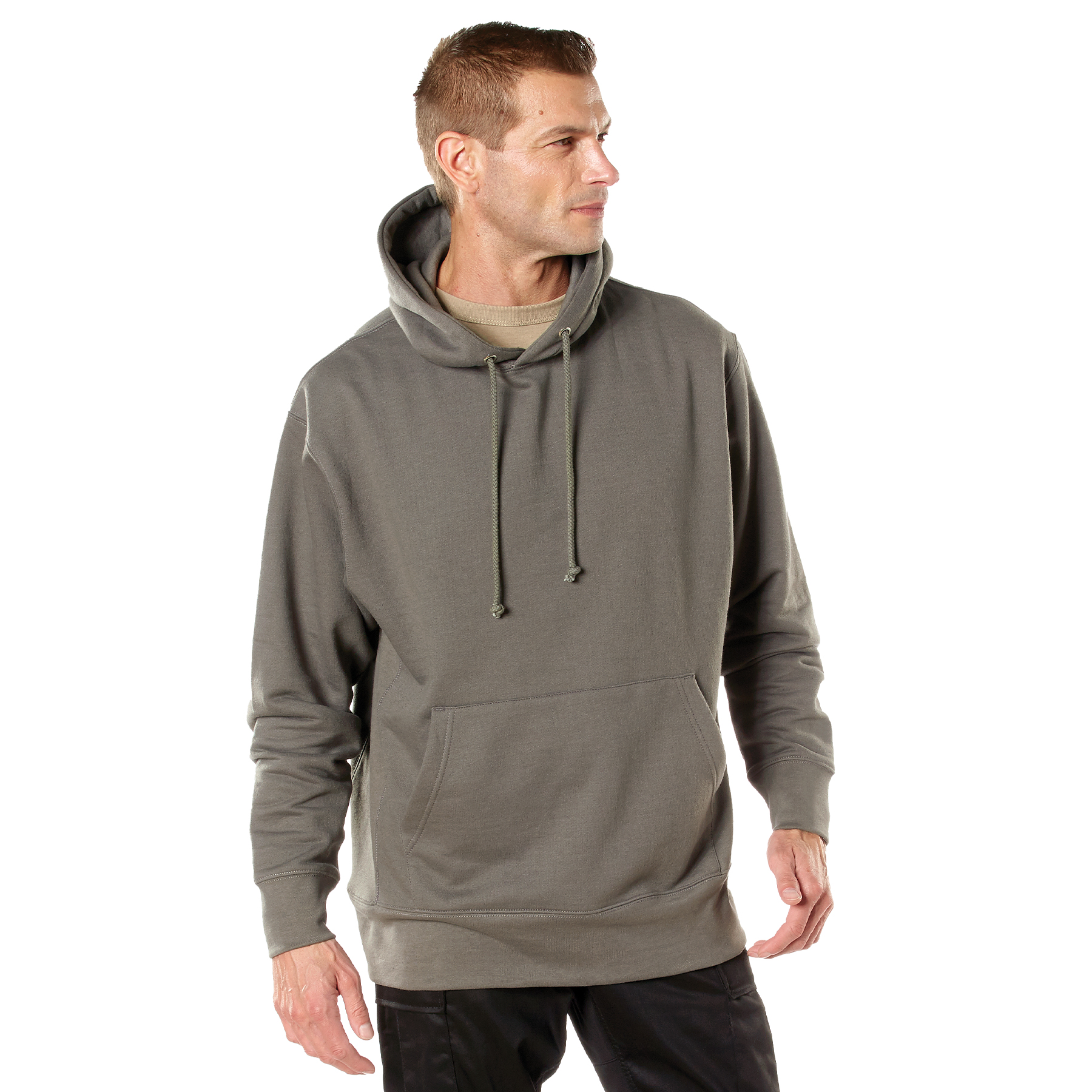 Rothco Every Day Pullover Hooded Sweatshirt - Gunmetal Grey, X-Large