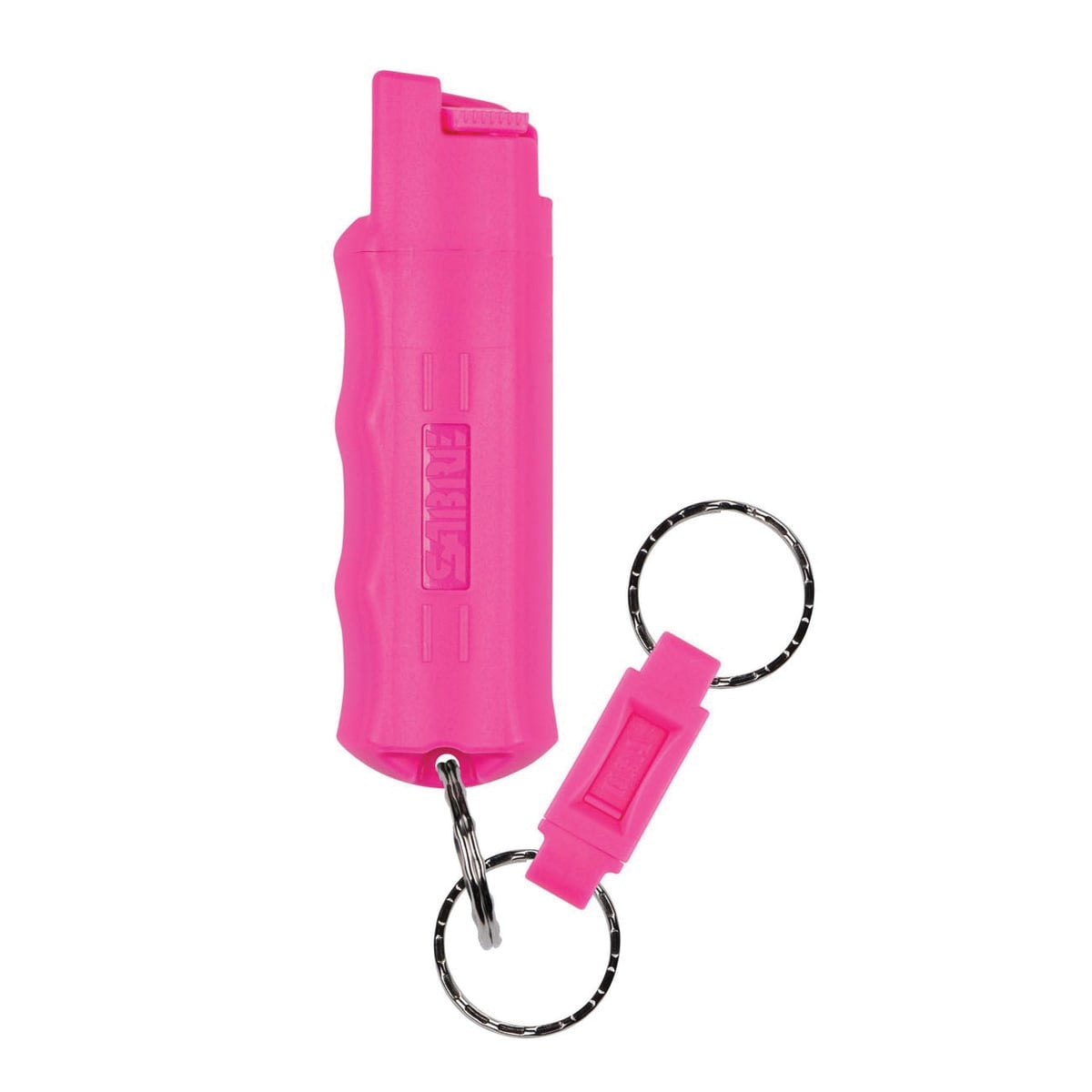 Sabre AKA Security Equipment Corp Pepper Spray w/Quick Release Key Ring, 0.54 oz Pink