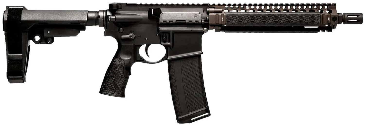 DANIEL DEFENSE MK18 5.56MM Pistol-No Mag Flat Dark Earth 10.3"