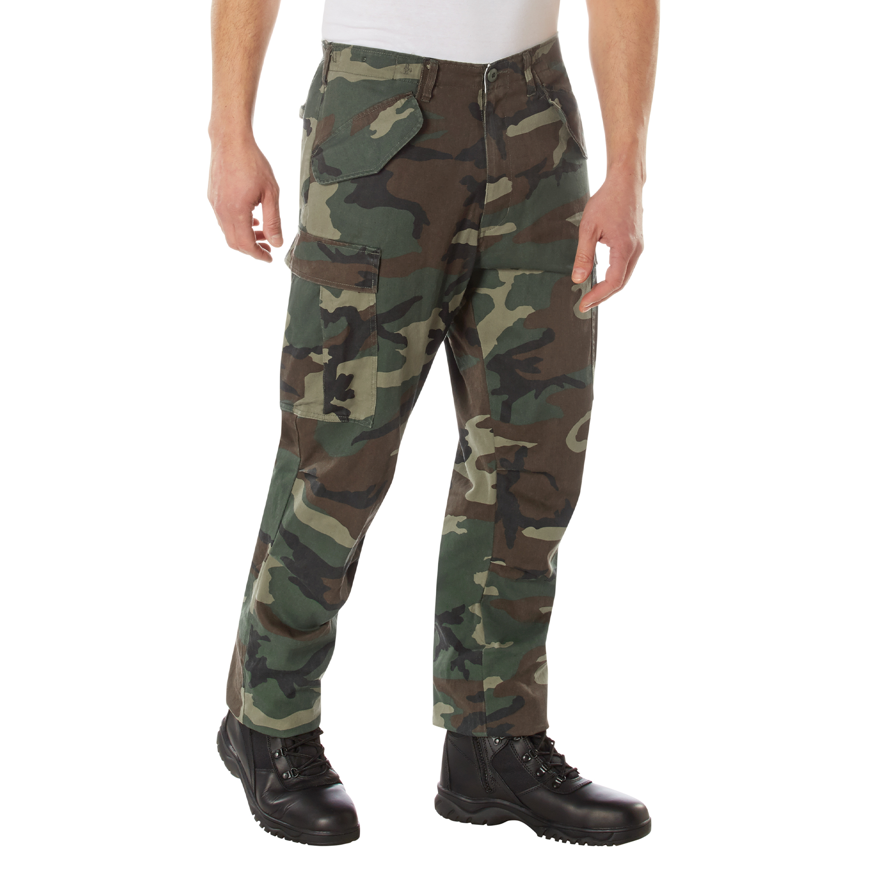 Rothco Vintage M-65 Field Pant - Woodland Camo, X-Large