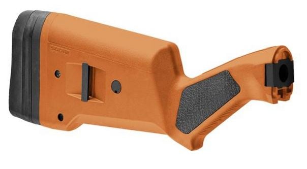 Magpul SGA Stock - Remington 870 Shotgun - Orange MAG460-ORG