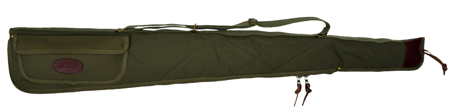 Boyt Alaskan Shotgun Case, 48", Waxed OD Green - OGC97PL09