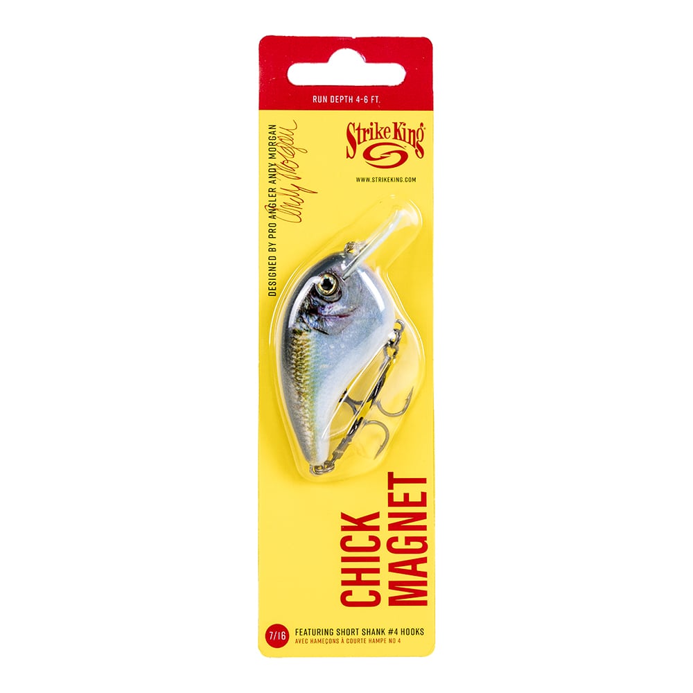 Strike King Chick Magnet Flat - Palmetto Blue Back Herring