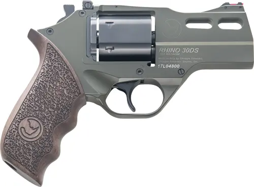 CHIAPPA RHINO 30SA 357MAG - 3" ADJ. SIGHT ODG/WALNUT