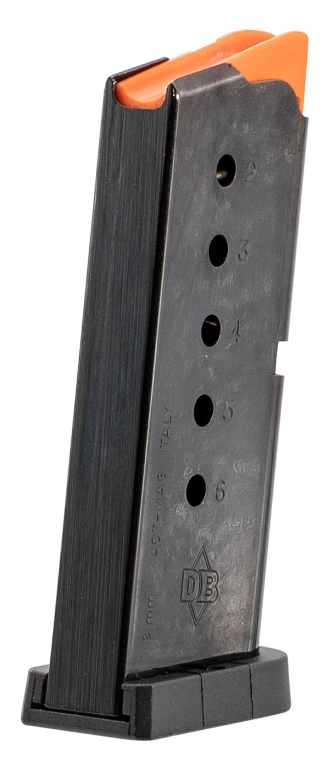 Diamondback Firearms 6 Round 9mm DB9G4 Detachable Magazine, Black - DB9MAGG4