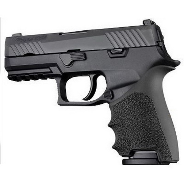 Hogue HandALL Beavertail Grip Sleeve for SIG Sauer P320 Pistol, Black - 17610
