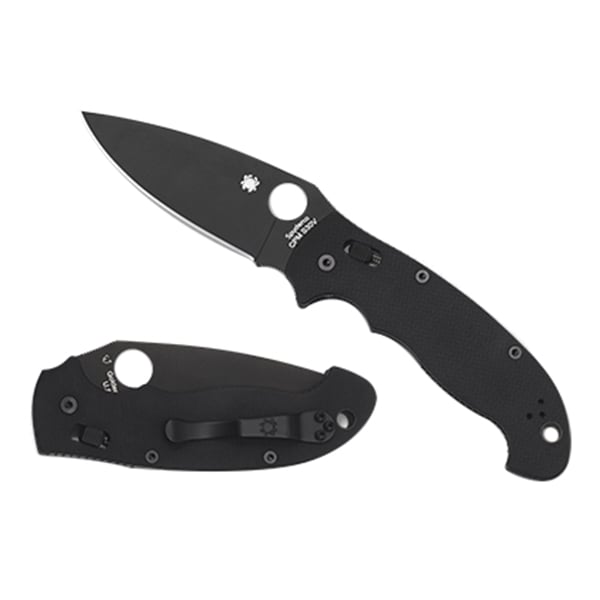 Spyderco Manix 2 XL Folding Knife Drop Point Black - Heavy-Duty Blade for Enhanced Performance - C95GPBBK2