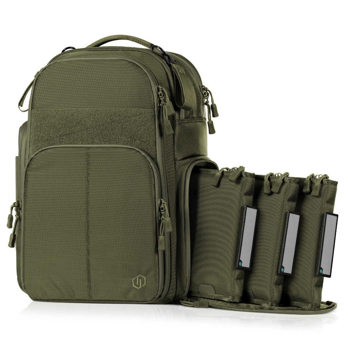 Savior Equipment SEMA Compact Backpack w/ 3 Pistol Cases - ODG