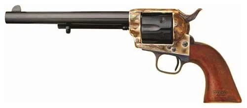 CIMARRON 7TH CAVALRY 45LC – FS 7.5″ CC/BLUED WALNUT - FREE SHIPPING