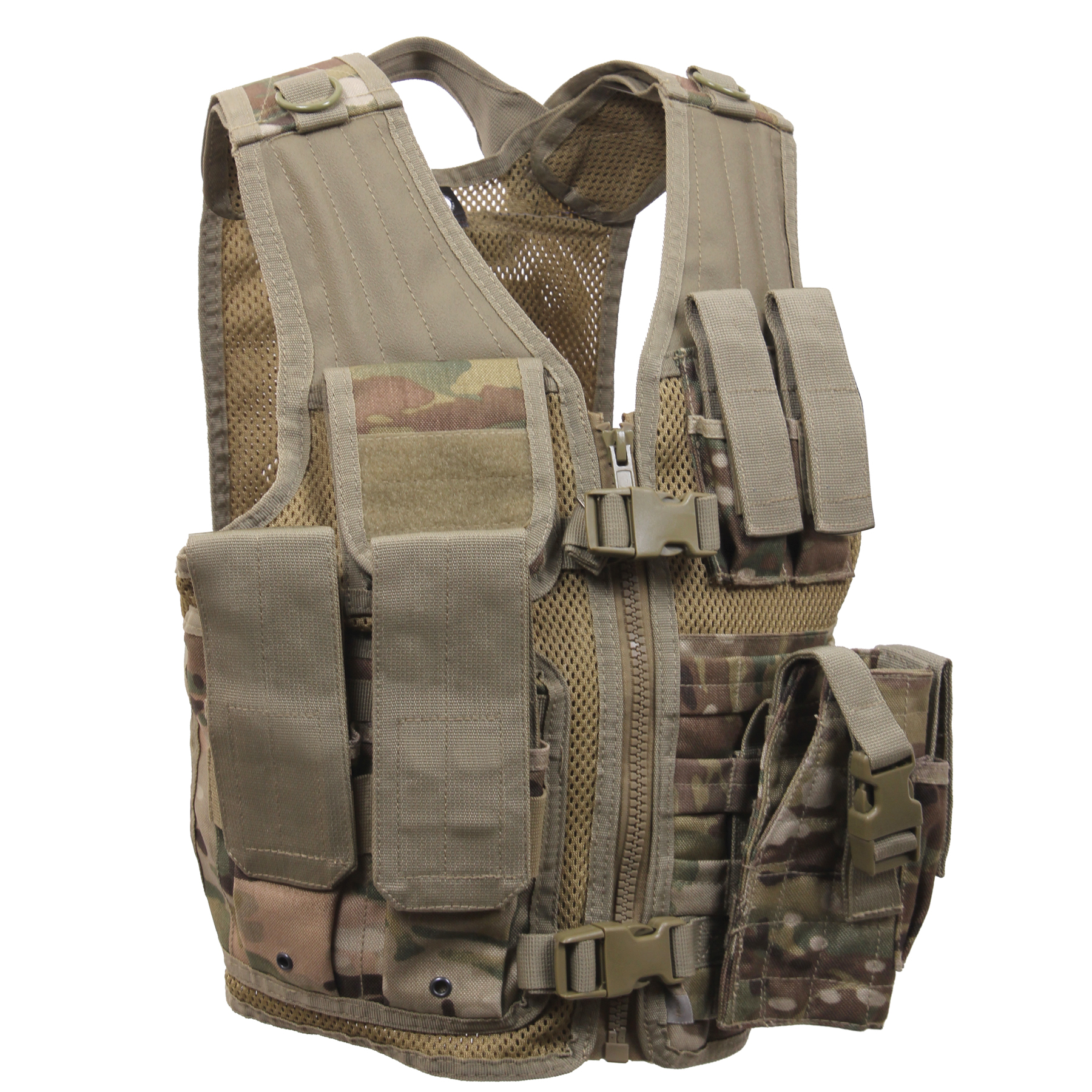 Rothco Kids Tactical Cross Draw Vest - Multicam