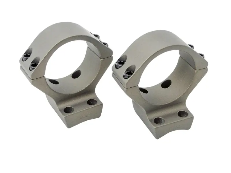 Talley SB750735 Scope Mount/Ring Combo Smoked Bronze Cerakote 30mm Tube Fits X-Bolt High Rings