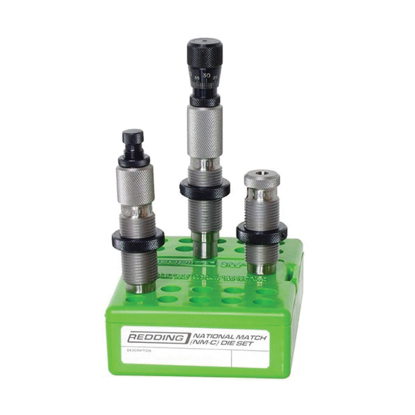 Redding Reloading Equipment National Match NM-C 6.5 Creedmoor Rifle Die Set