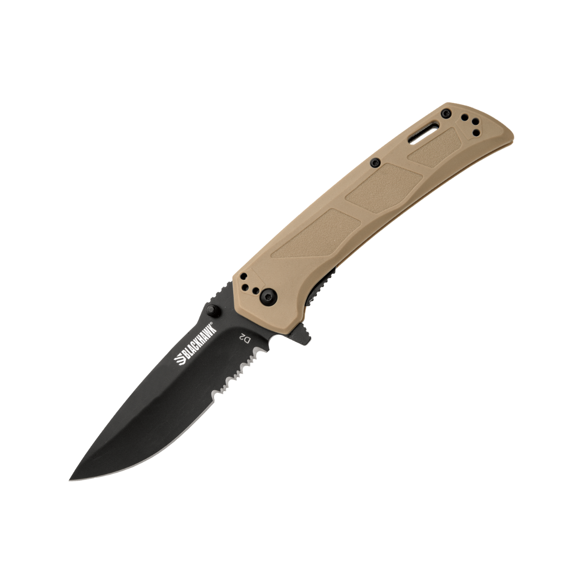 Blackhawk! BUNKER BUSTER TAN FOLDING KNIFE