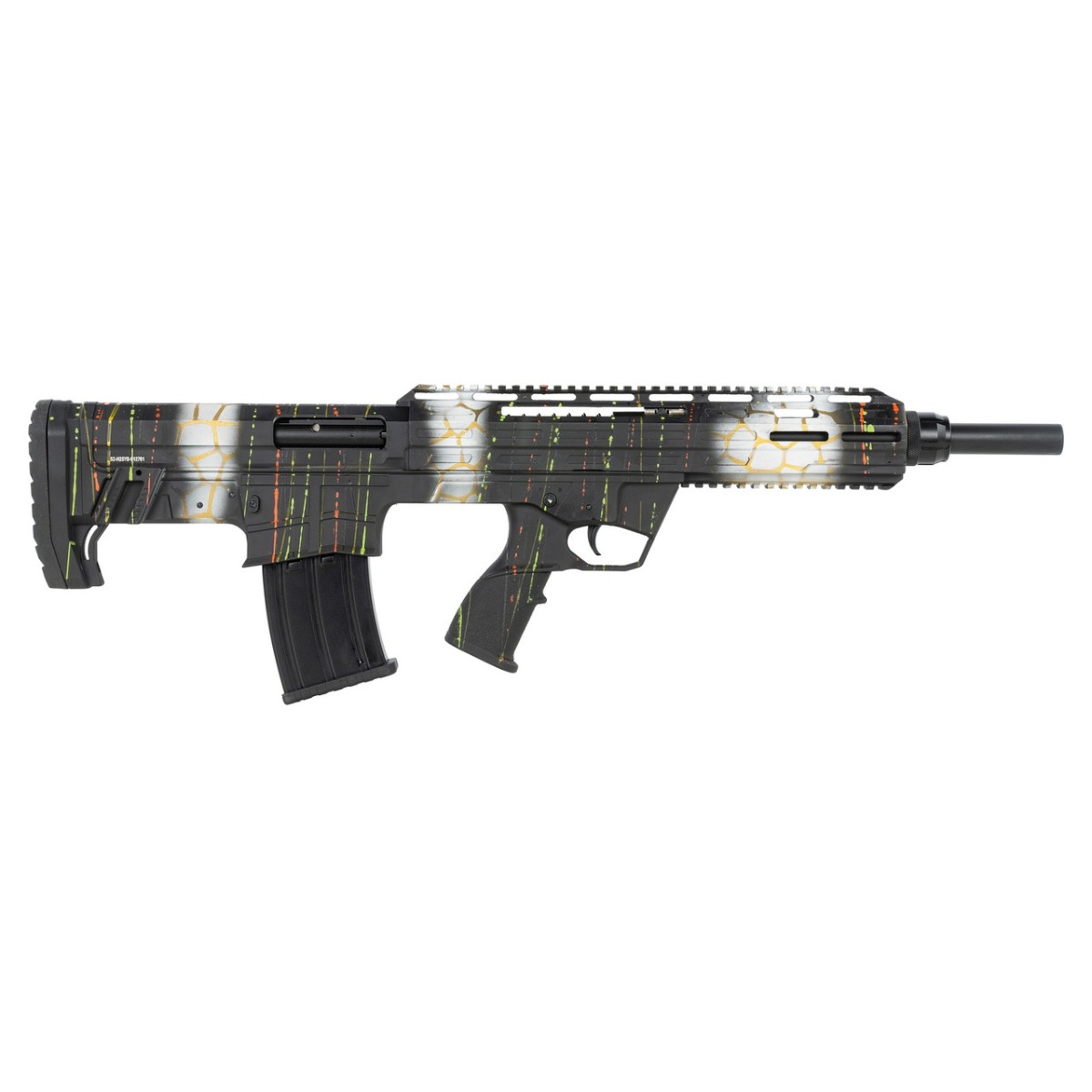 TBP 12 SP Semi-Auto 12 Gauge BP Style, Magazine Fed Shotgun, Splatter Camo
