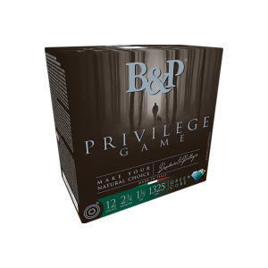 B&P Ammunition 12B15PG6 Privilege Game 12Gauge 2.75\" 1 1/5oz 6Shot 25 Per Box