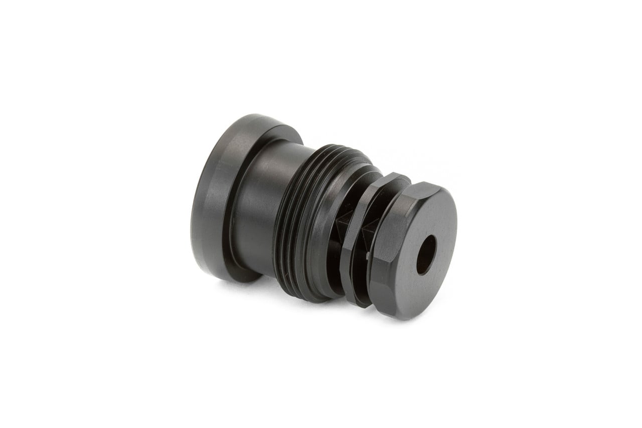 Griffin Armament Taper Mount EZ-Brake .22 Cal, 5.56mm, 1/2x28 - TMEZ22C1228