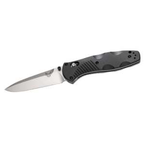 BENCHMADE Barrage 3.6" Drop Point Plain Edge Satin Finish