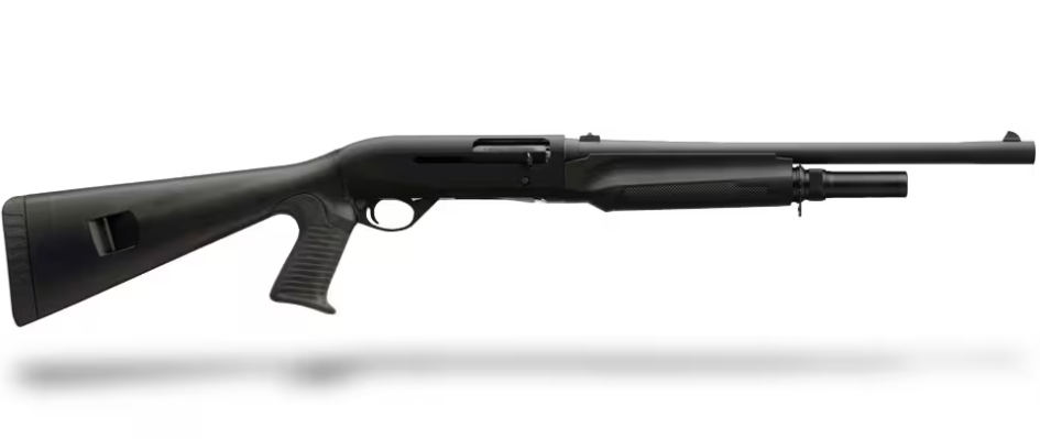 Benelli M2 Tactical 18.5" 12GA 5rd Shotgun, Black w/ Pistol Grip - 11054