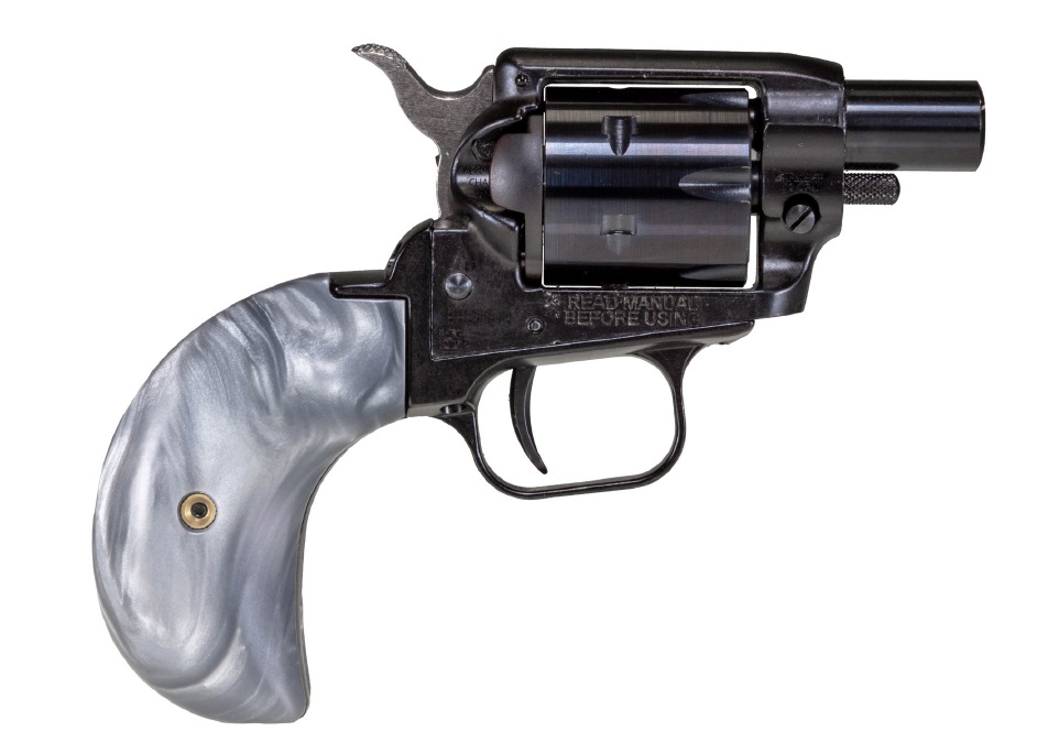 Heritage Manufacturing BARKEEP BOOT 22LR BK/PEARL 1"# 6-SHOT
