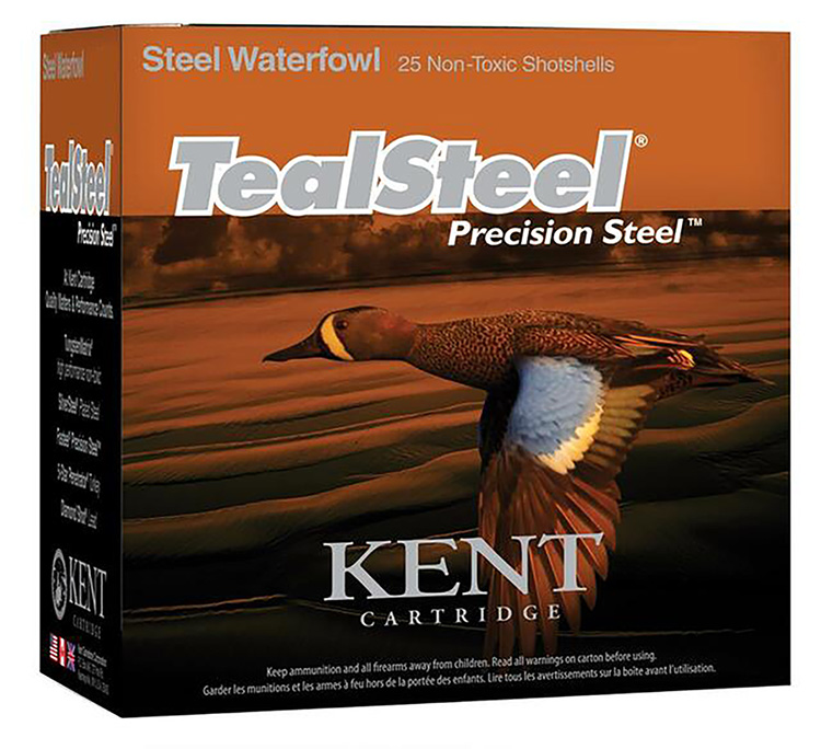 Kent Teal Steel Shotshells 20 ga 3″ 1oz 1350 fps #6 25/ct - No Credit Card Fees - Low, flat rate shipping