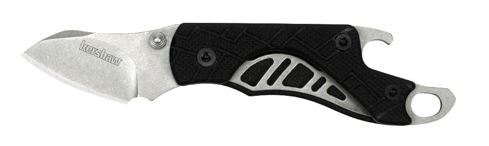 Kershaw Cinder Folding Knife w/ Liner Lock, Black - 1025X