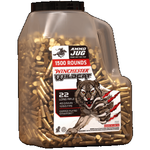 Winchester Wildcat Rimfire .22lr, 40gr CPD, 1500rd Jug