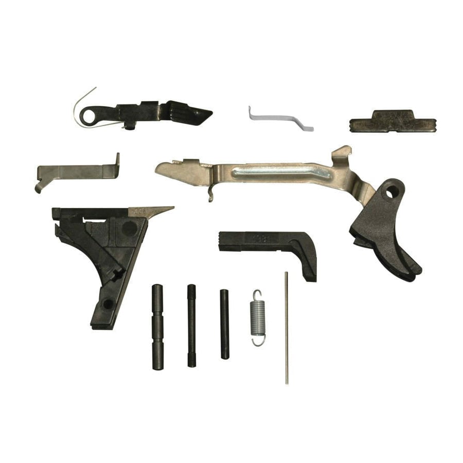 TacFire Lower Parts Kit Fits Glock G19, Black