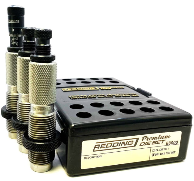 Redding Reloading 25 X 47 LAPUA Premium Series Deluxe Die Set Steel Small
