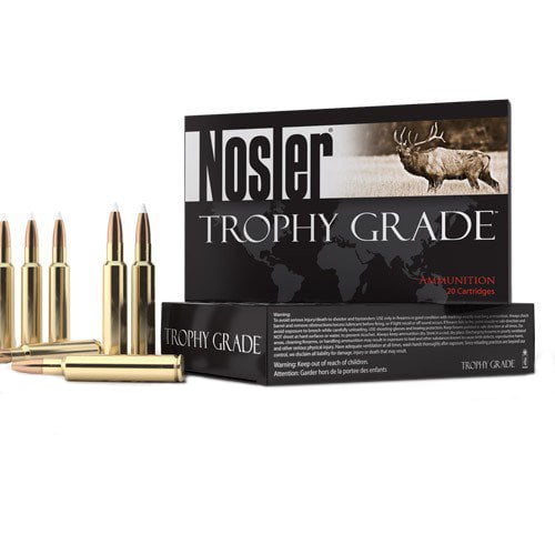 Nosler 48263 Trophy Grade 243Win 90gr Nosler AccuBond 20 Per Box/10 Case