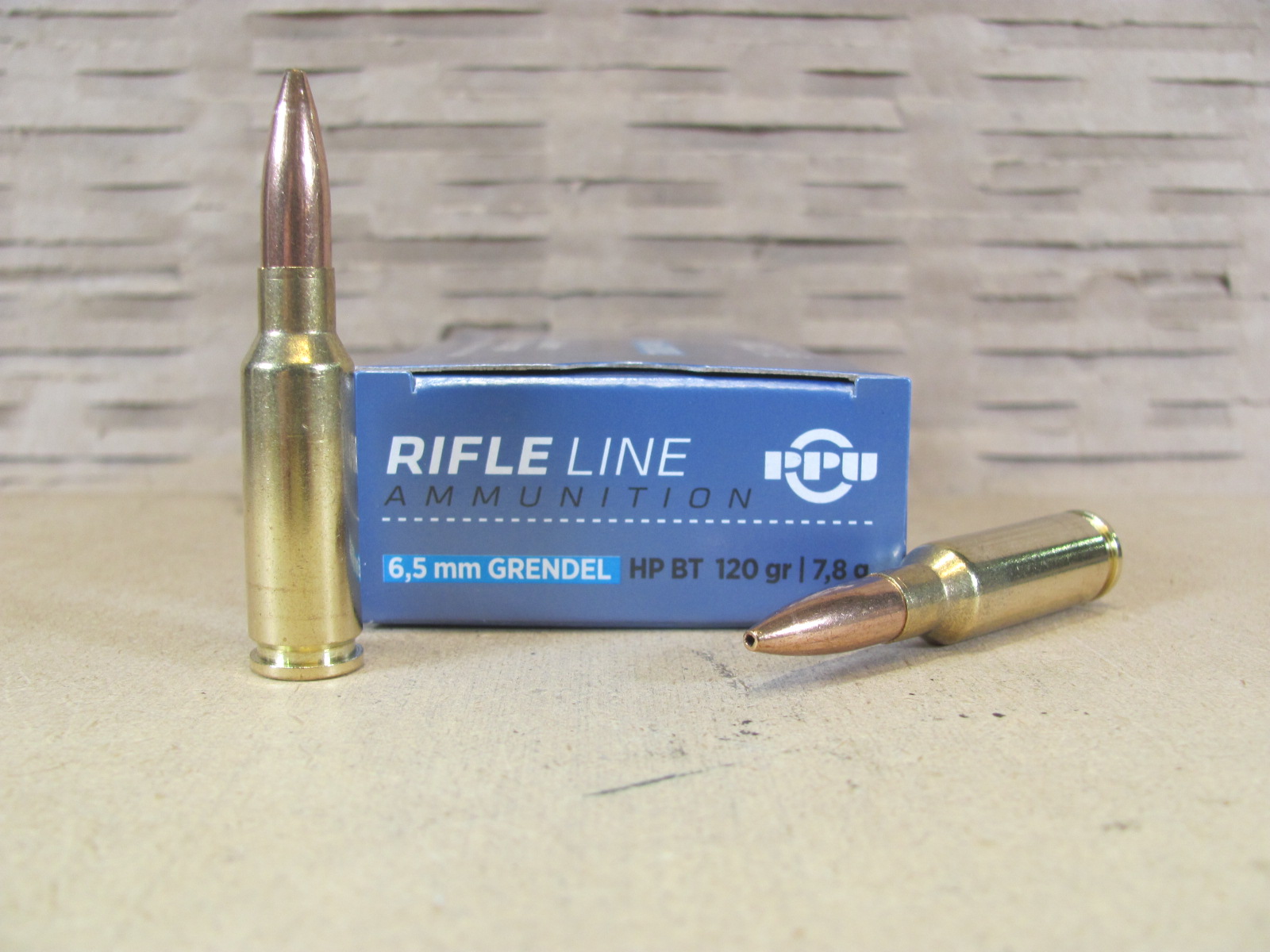 500 Round Case – 6.5 Grendel Prvi Partizan 120 Grain HP BT Hollow Point Ammo – PP6GH