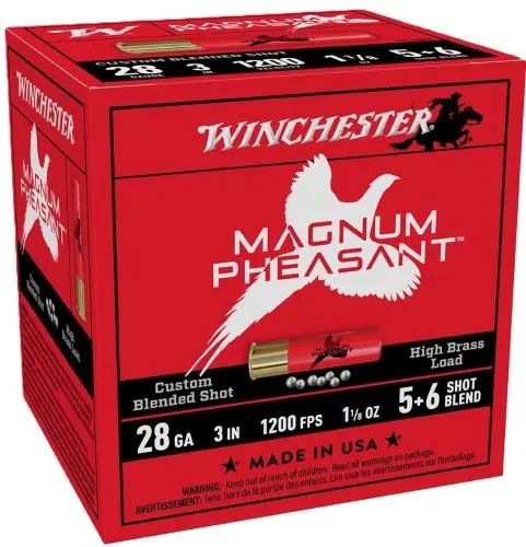 WINCHESTER MAGNUM PHEASANT - 28GA 2.75" 1-1/8OZ 56 25RD