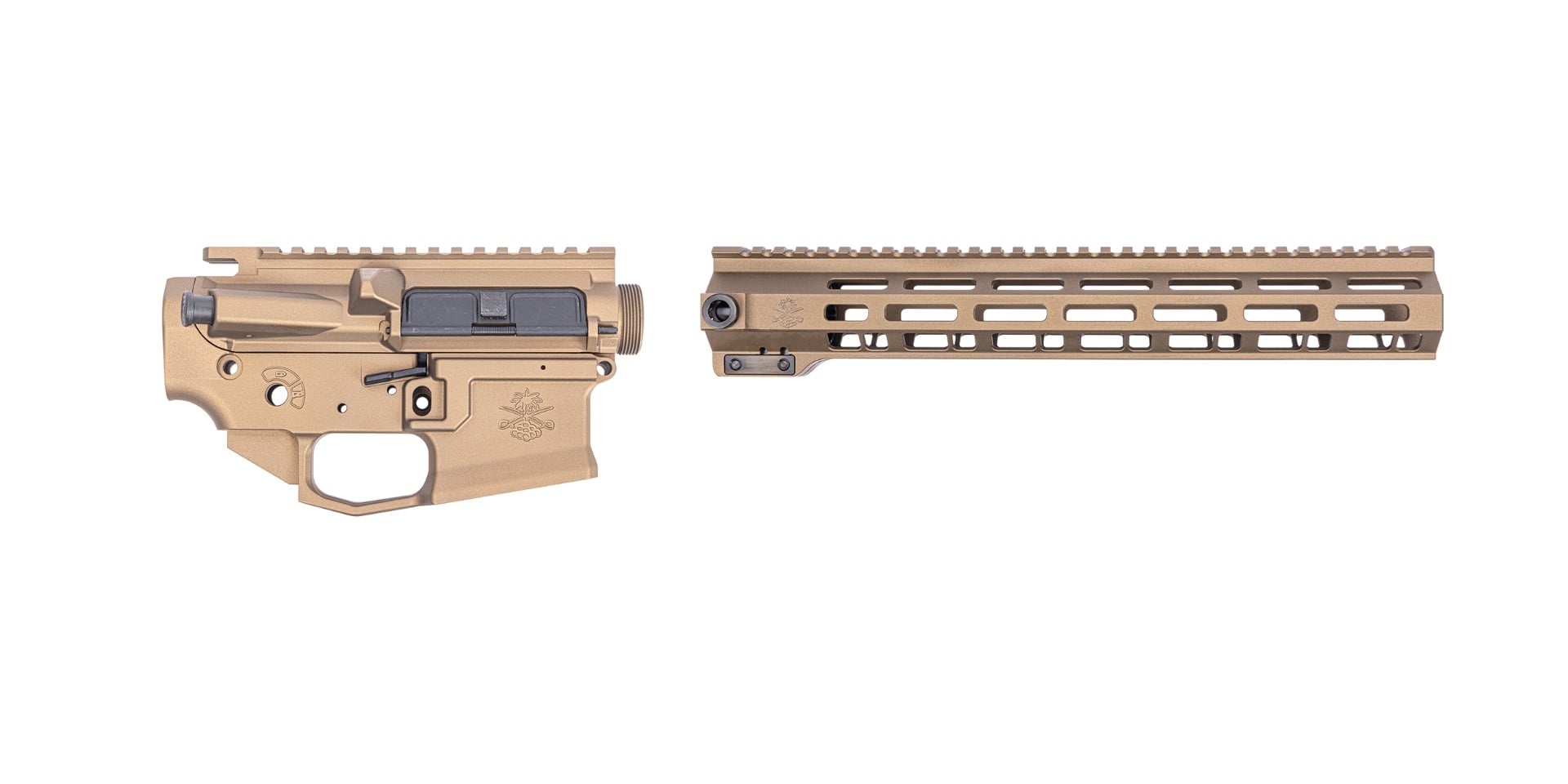 Sabre-15 Enhanced Builder Set - 13" QDSM V2 Rail, Burnt Bronze