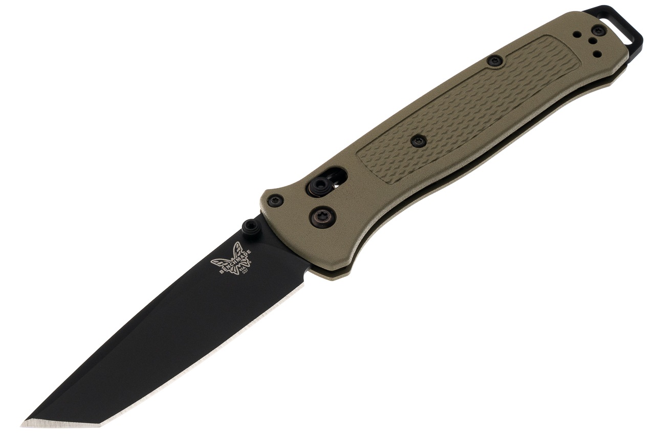 Benchmade Bailout Folding Tanto Knife, Ranger Green - 537BK-06