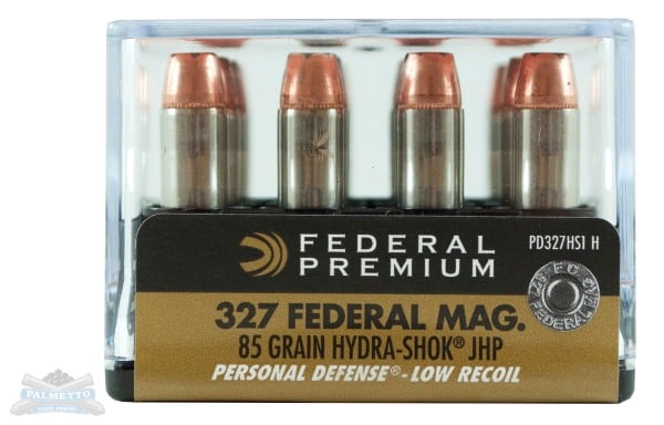 Federal Premuim Personal Defense Handgun Ammunition .327 Mag 85 gr JHP 1400 fps 20/box - No Credit Card Fees - Low, flat rate shipping