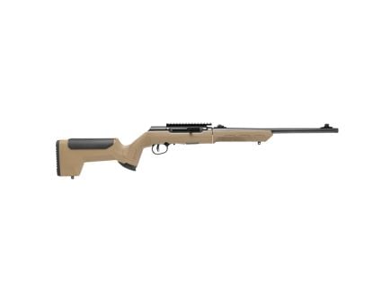 Savage Arms A22 Take Down FDE .22LR Semi-Auto Rifle, Flat Dark Earth - Tactical Flat Dark Earth Finish for Semi-Auto Precision - 47262
