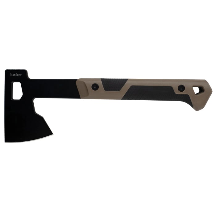 Kershaw Deschutes Clam Package Axe, Tan and Black