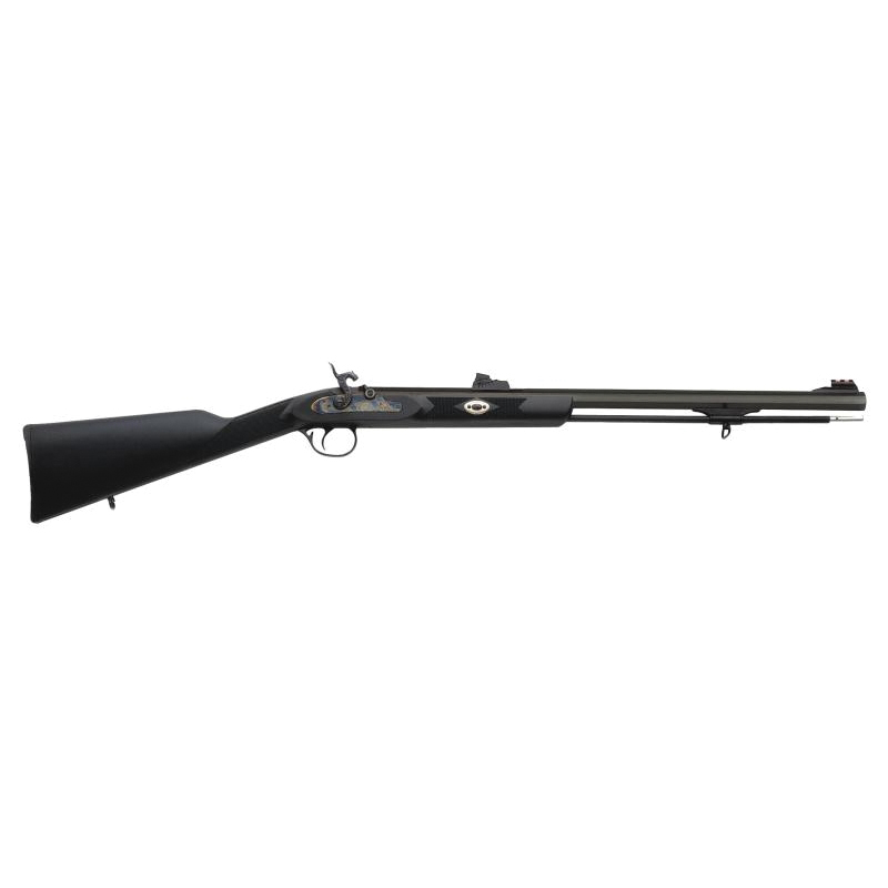 Traditions Deerhunter .50 Cal Percussion Rifle - Tactical Black Finish for Superior Performance in Percussion Hunting - R3300850